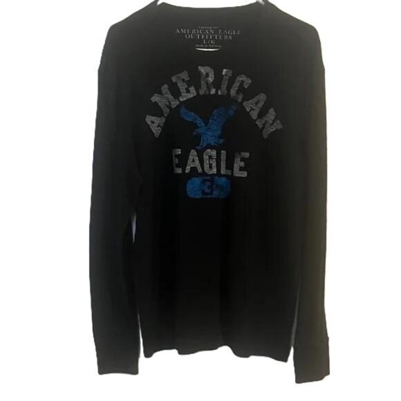 American Eagle Outfitters Black Crewneck Sweater - Picture 1 of 4